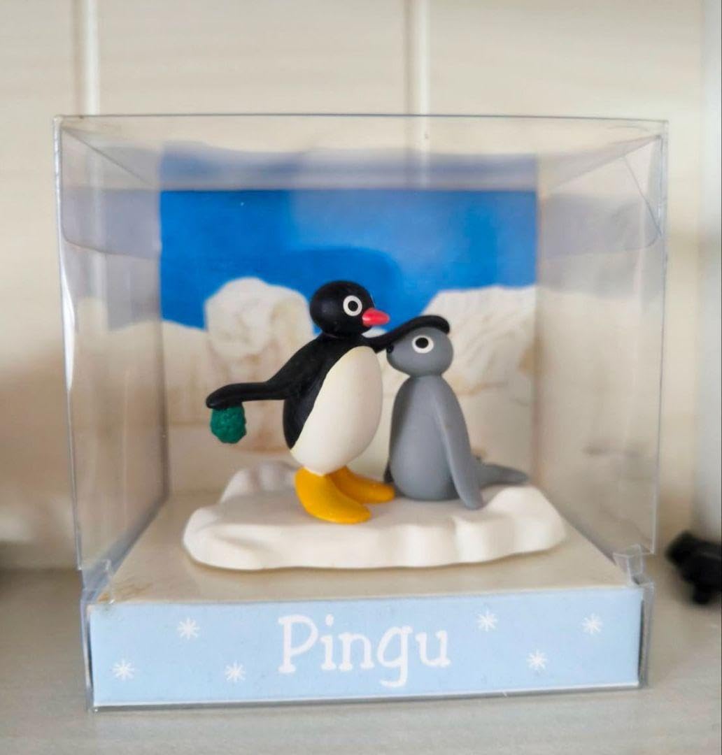 Amazon | ピングー ロビ ポリレジン フィギュア VRHO | フィギュア