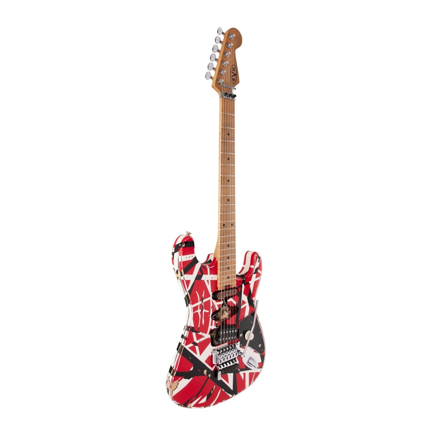 Amazon.com: EVH Striped Series Frankenstein Relic - Red/Black