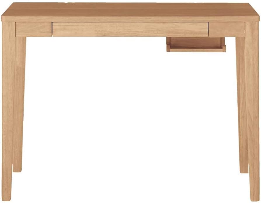 Amazon | [ベルメゾン] パソコンデスク 奥行選べる 机 ナチュラル B 幅