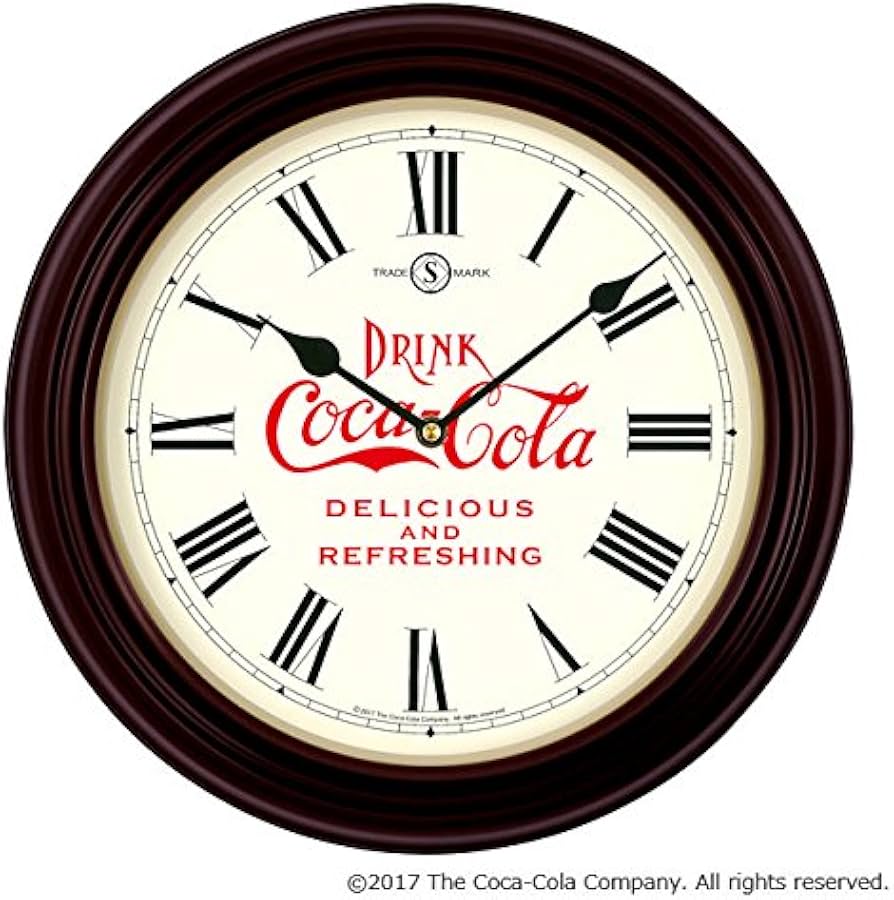 Amazon.co.jp: (セイコークロック) SEIKO CLOCK コカ・コーラ コラボ