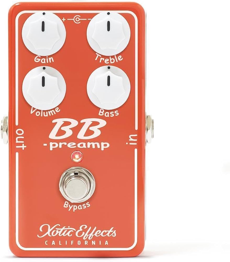 Amazon.com: Xotic BB Preamp V 1.5 Pedal : Musical Instruments