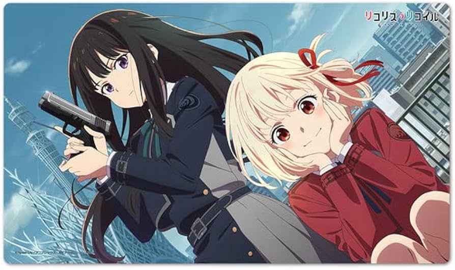 Amazon.co.jp: リコリス・リコイル キャラクターラバーマット : おもちゃ