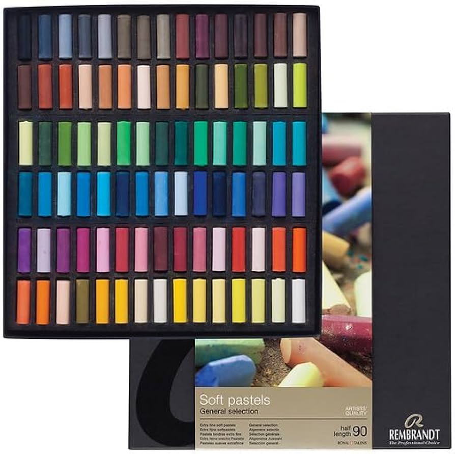 Amazon.com: Rembrandt Soft Pastels General Selection Professional