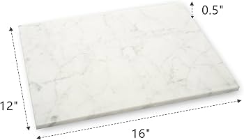 Amazon | HERFECEAL 天然大理石 まな板 カッティングペストリーボード