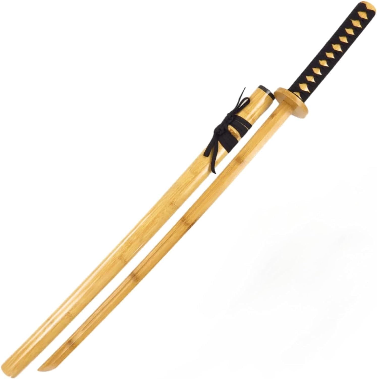 Amazon | 日本刀 木刀 竹制刀 鞘付き手作り木刀 普及型木刀 居合道刀