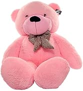 Amazon.com: Joyfay Giant Pink Teddy Bear- Big 5 ft (63 inch) Teddy