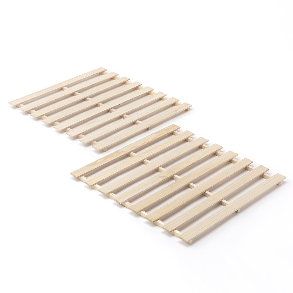 Amazon｜カインズ(CAINZ) 桐押入れすのこ 8枚貼り 2枚組 幅75cm 奥行