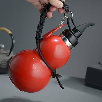 Amazon | Lake key 瓢箪型魔法瓶 真空断熱水筒 保温保冷ボトル 水差し