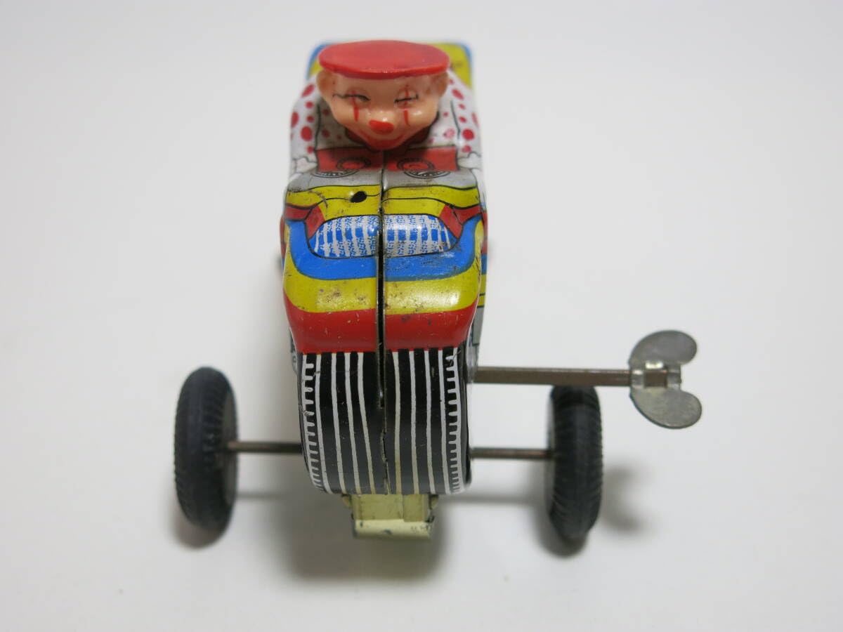 Amazon.co.jp: レトロ 当時物 ！AOKI TOY サーカスオートバイ ブリキ