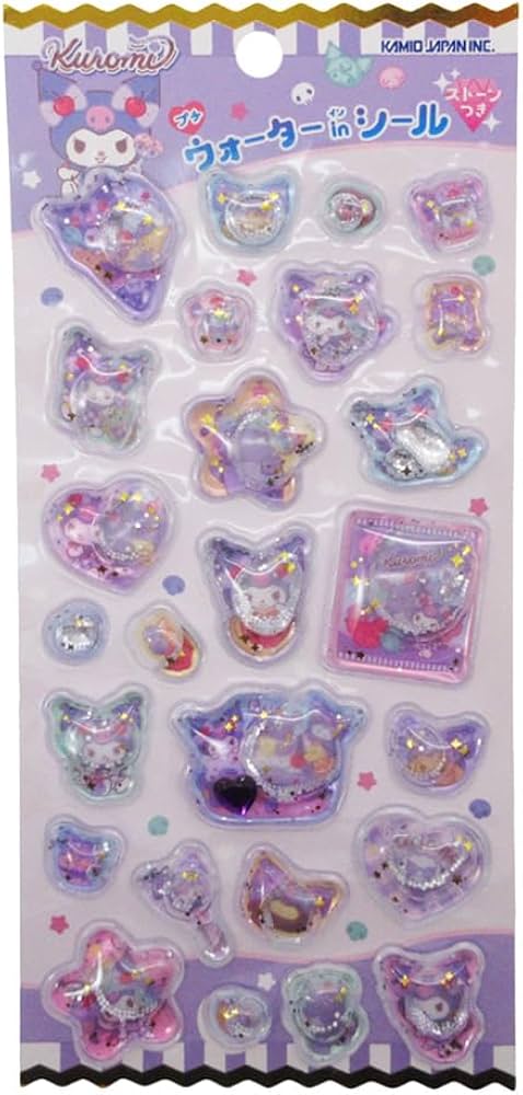 Amazon | クロミ[シールシート]プチウォーターINシールサンリオ