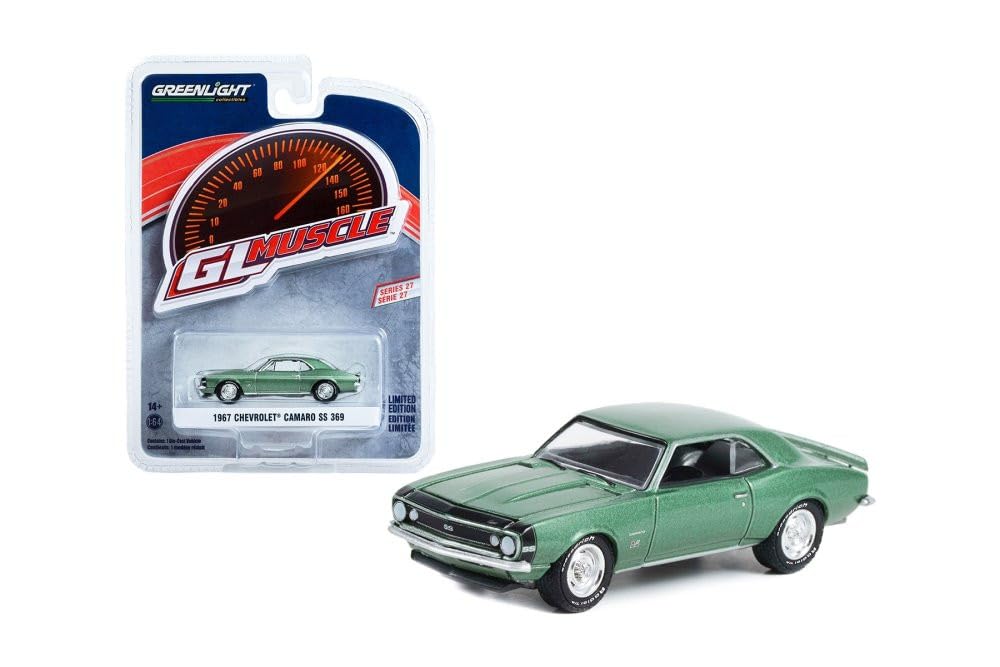 Amazon | 1967 シボレー カマロ SS 369 グリーン グリーンライト