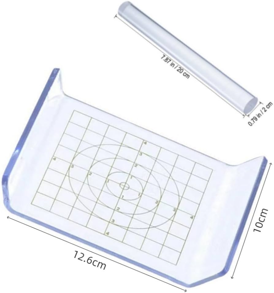 Amazon.co.jp: 粘土プレス板 伸ばし棒セット 粘土板 陶器 彫刻