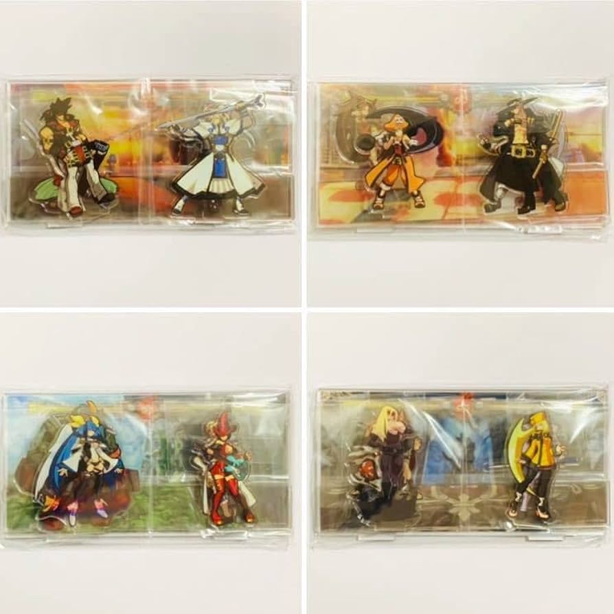 Amazon.co.jp: DMMスクラッチ ギルティギア C賞 対戦画面風アクリル