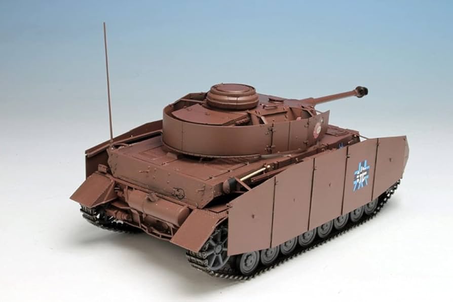 Amazon | プラッツ ガールズ&パンツァー 1/35 Ⅳ号戦車D型改（H型仕様
