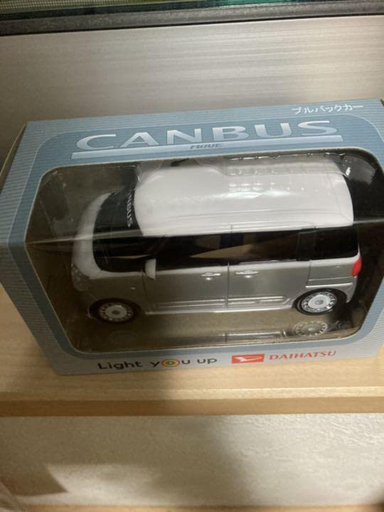 Amazon.co.jp: ダイハツ ムーヴキャンバス プルバックカー ミニカー