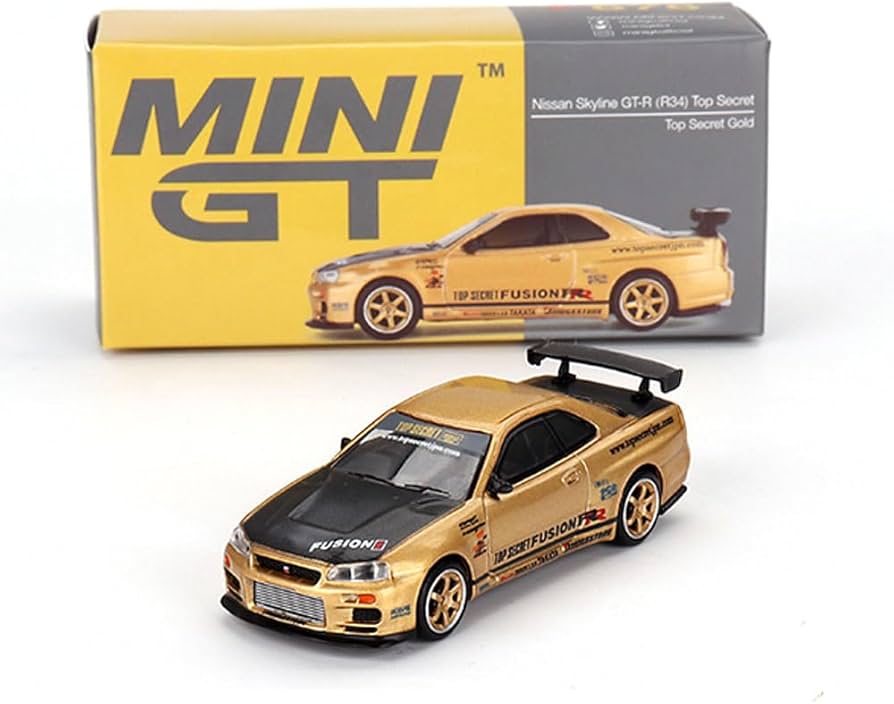 Amazon.co.jp: MINI GT 1:64スケールニッサン・スカイライン GT-R (R34