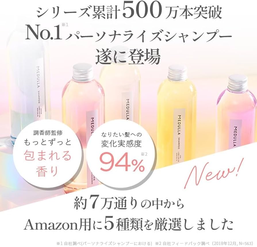 Amazon | 【人気処方を厳選】MEDULLA(メデュラ) シャンプー＆リペア