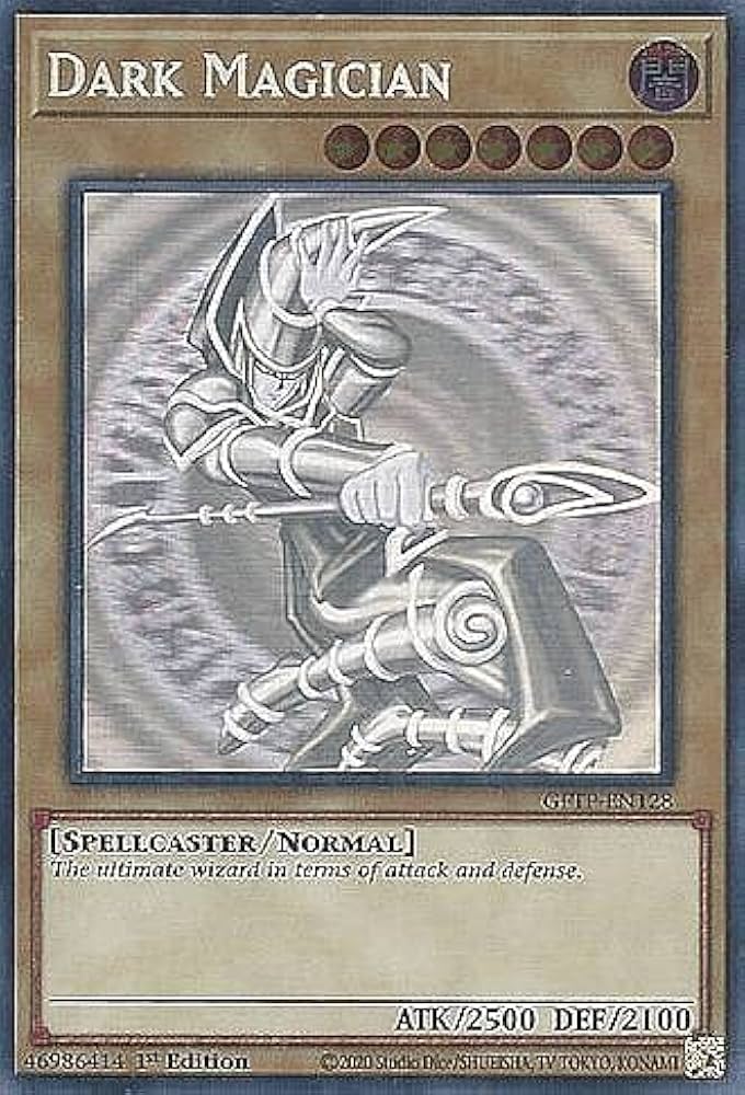 Amazon.co.jp: 遊戯王 GFTP-EN128 ブラック・マジシャン Dark Magician