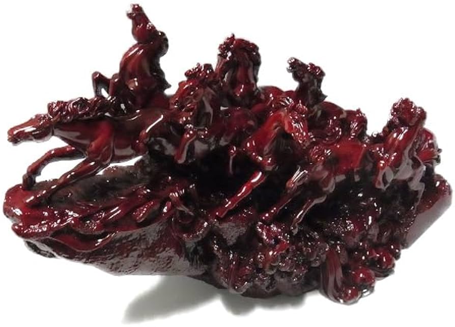 Amazon.co.jp: 風水・開運置物 九頭馬（大） 縁起物 「うまくいく