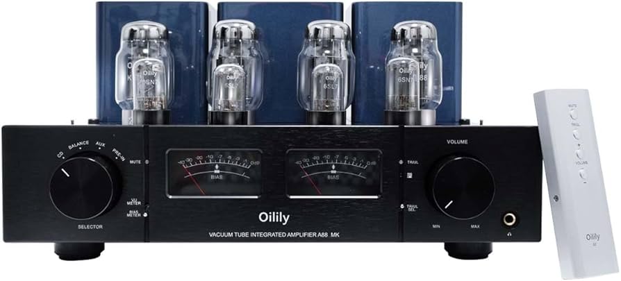 Amazon.com: Oilily A88MK KT88 X4 Tube Amplifier, 45W+45W Class AB