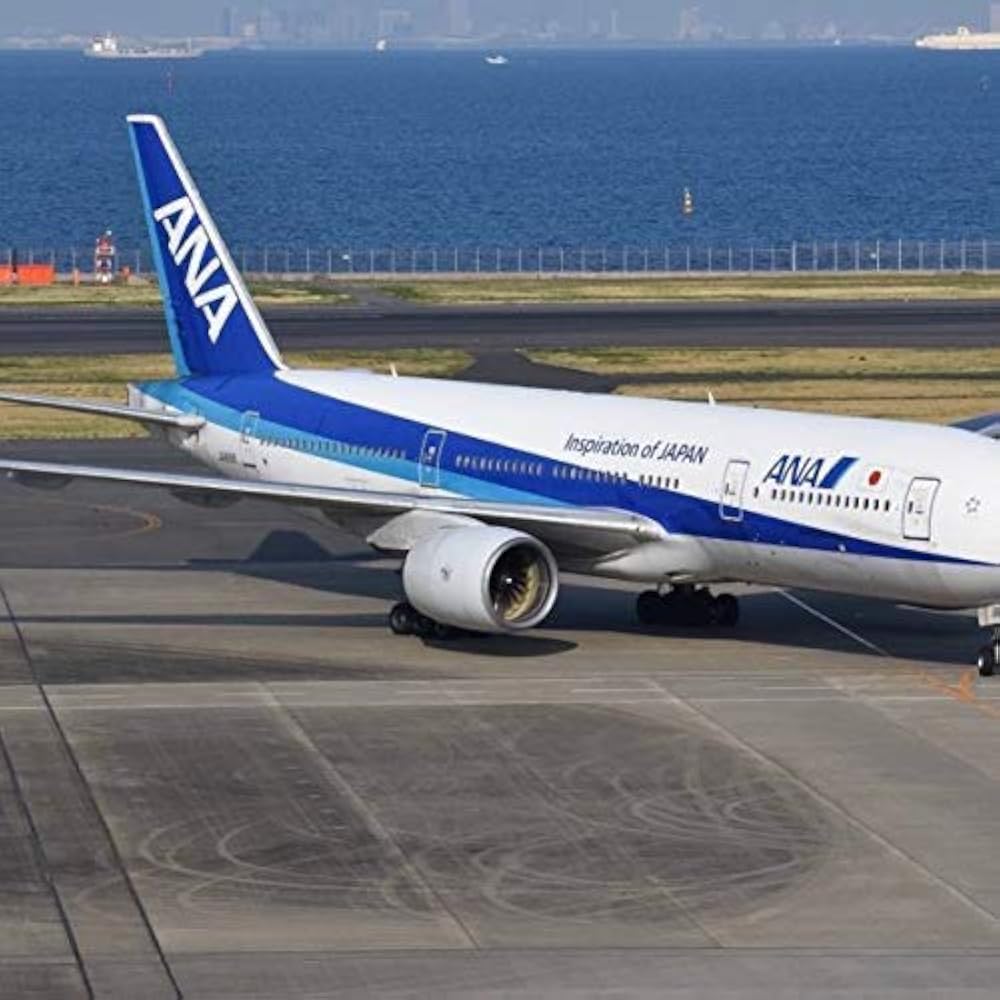 Amazon.co.jp: PLANETAGS B777 JA8199 Blue ANA 全日空 機体