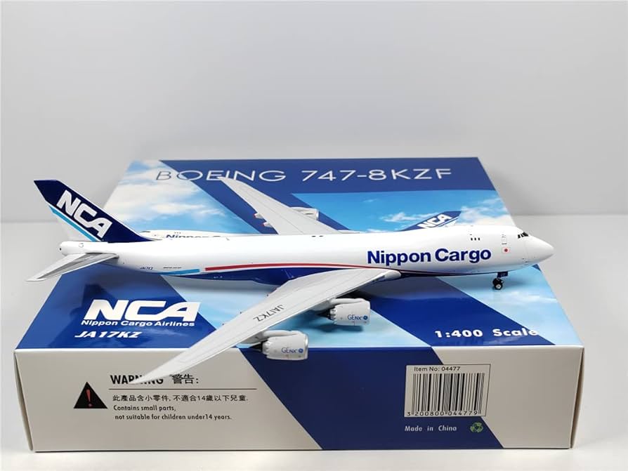 Amazon | Phoenix 1:400 PH04477 Nippon Cargo Airlines Boeing 747-8F