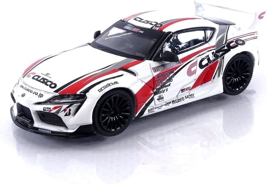 Amazon.com: TOYOTA MINI GT 1/64 GR Supra V1.0 Pandem - 2021 : Arts