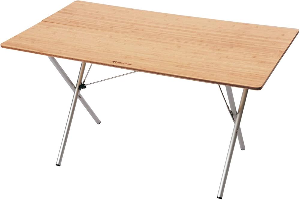 Amazon | スノーピーク(snow peak) ワンアクションテーブル竹 LV-015TR