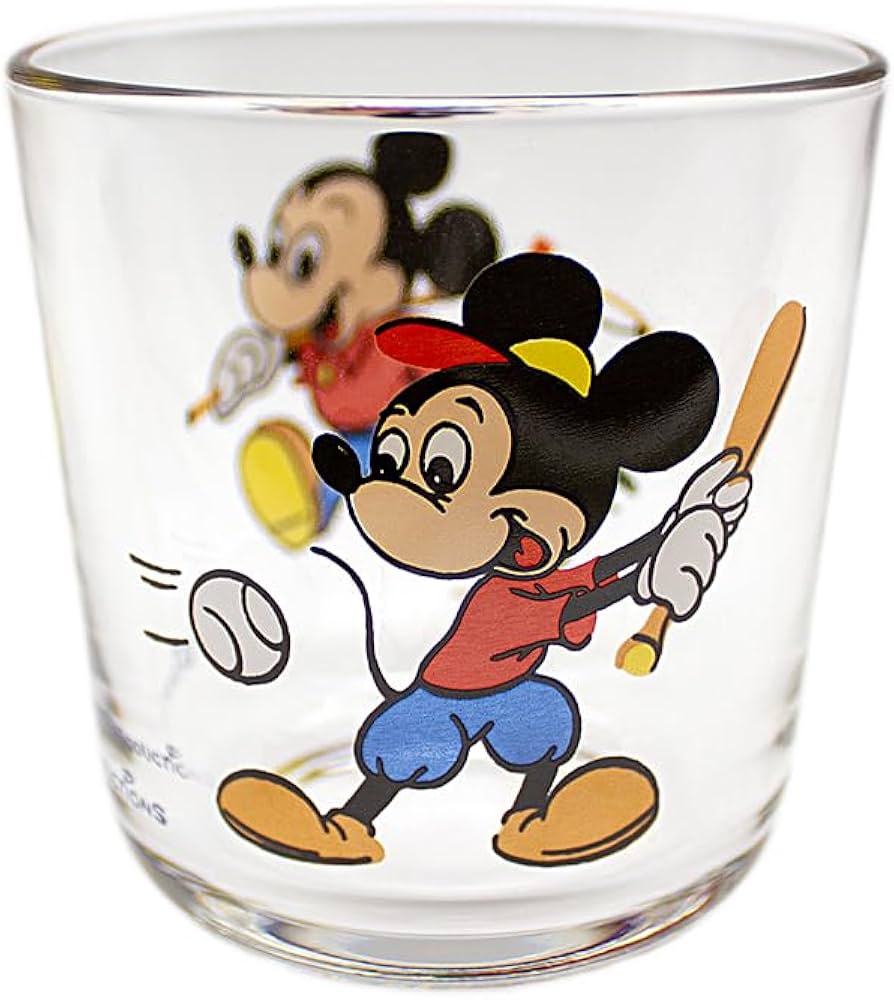 Amazon｜ディズニー ミッキーマウス グラス ガラス タンブラー 約250ml