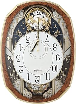 Amazon.co.jp: リズム(RHYTHM) 掛け時計 電波 アナログ からくり