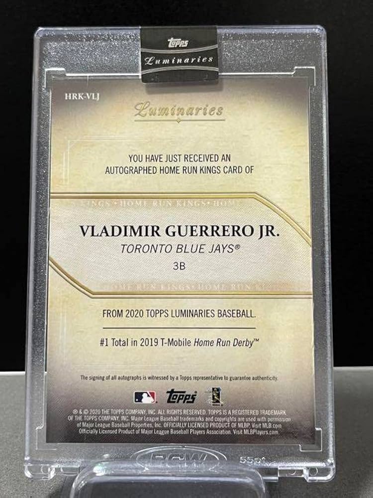 Amazon.co.jp: Topps ゲレーロjr 直筆サインカード 世界 15枚限定