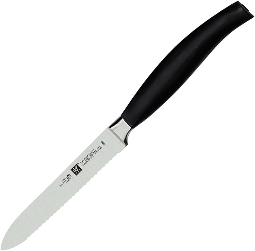 Amazon.com: ZWILLING J.A. Henckels Five Star 5-Inch Serrated