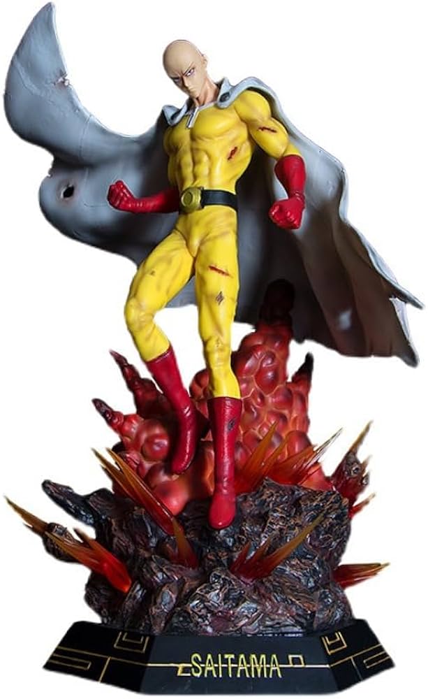 Amazon.co.jp: ワンパンマンフィギュア像、サイタマフィギュアモデル