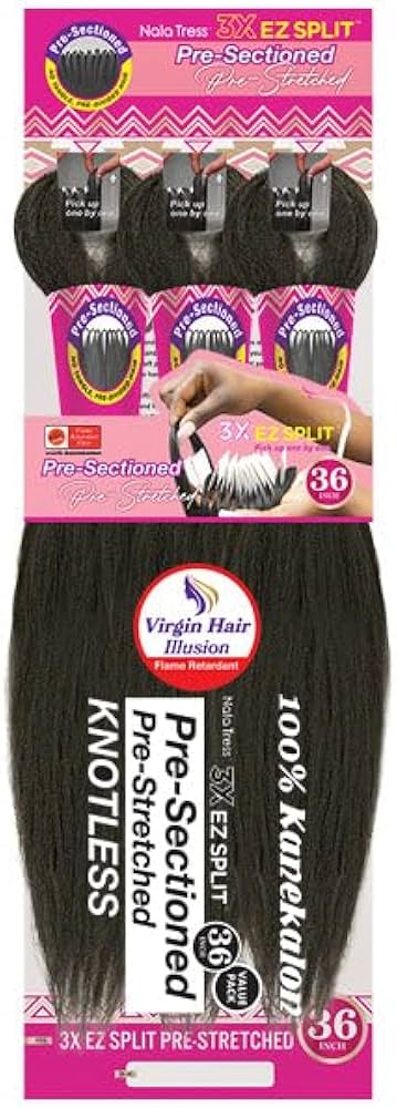 Amazon.com : Janet Collection Nala Tress 3X EZ SPLIT Pre-Sectioned