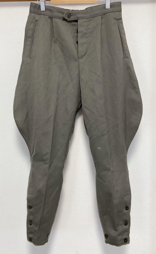 Amazon.co.jp: 東ドイツ軍 将校 軍服乗馬ズボン上下セット 実物 ドイツ