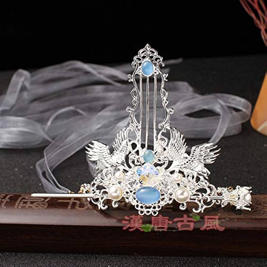 Amazon.co.jp: 【漢唐古風】男女兼用 髪冠 漢服用髪飾り 男性用 古風