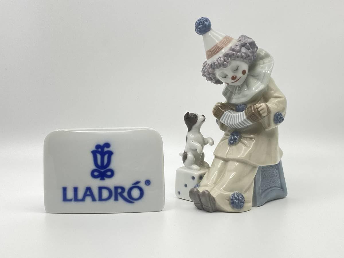 リヤドロ 30％OFF ピエロ 「コンサーティーナを弾くピエロ」 #5279