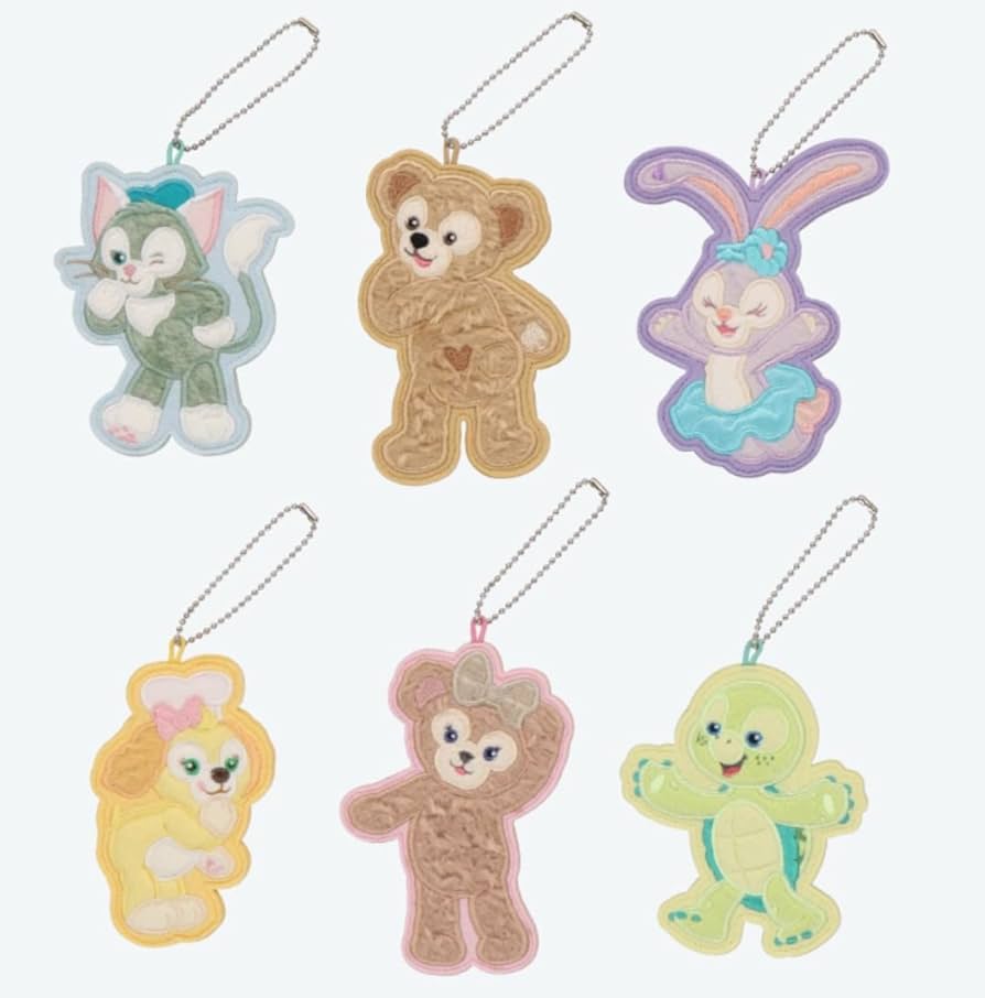 Amazon | ダッフィー＆フレンズ ワッペンバッジ【ジェラトーニ 単品