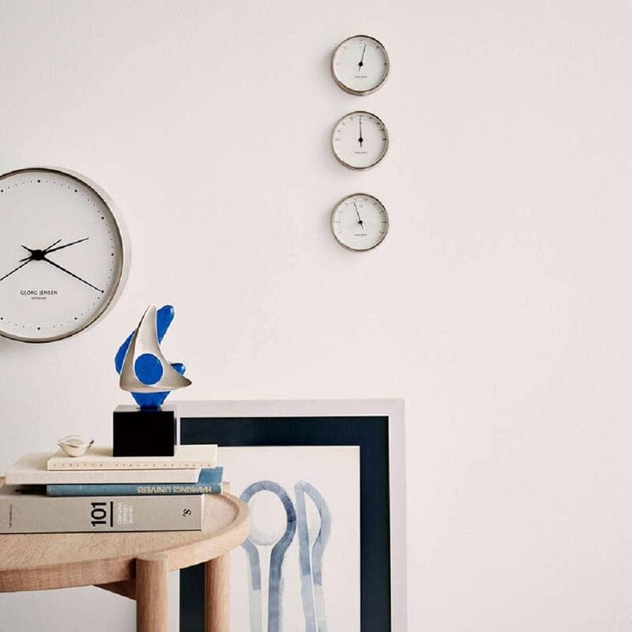 Amazon.com: Georg Jensen Henning Koppel Clock, Silver, 10 x 10 x