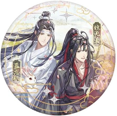 Amazon.co.jp: 魔道祖師 グッズ 魔道祖師 缶バッジ バッジセット 金属