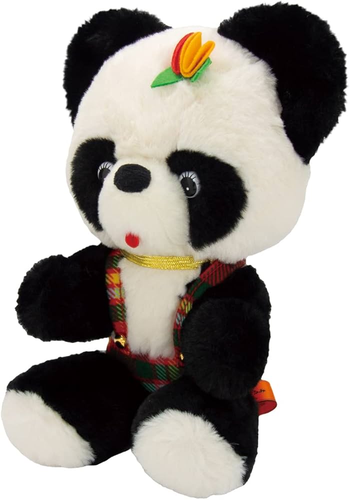 Amazon.co.jp: 吉徳 レトロこれくしょん 座りパンダ ぬいぐるみ 180611