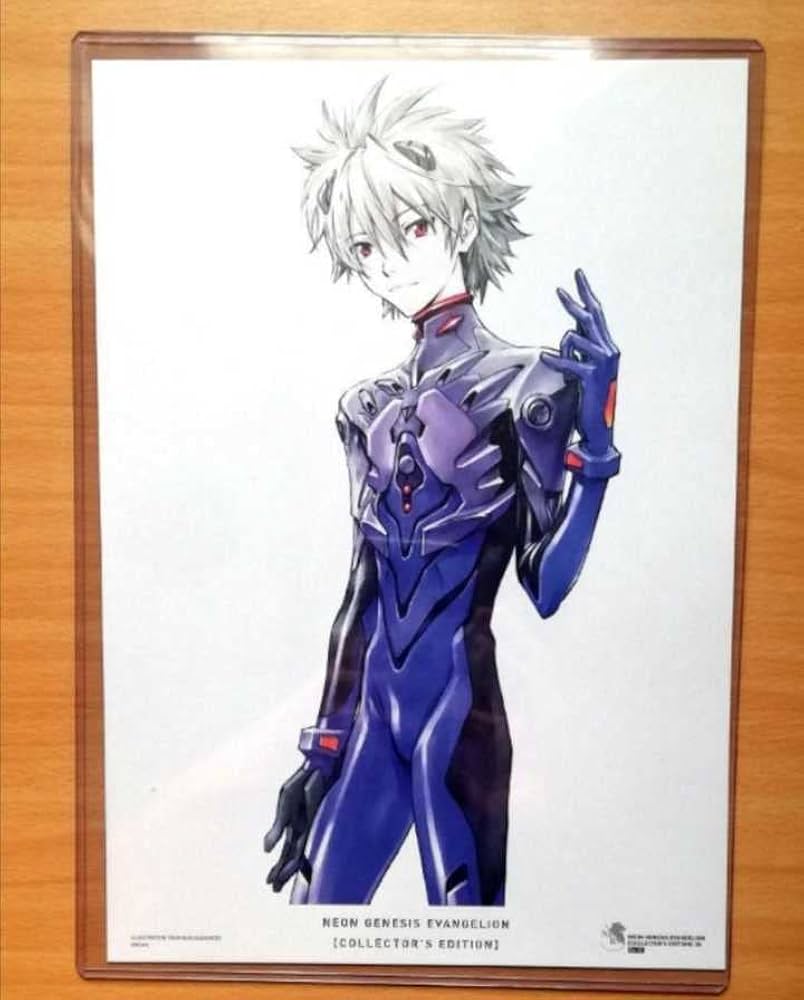 Amazon.co.jp: 新世紀エヴァンゲリオン 愛蔵版 渚カヲル 複製原画 : 本