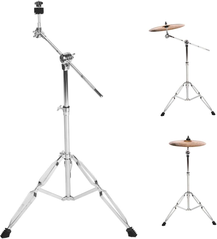 Amazon.co.jp: aleawol シンバル スタンド 高さ調整70~120cm 高ブーム