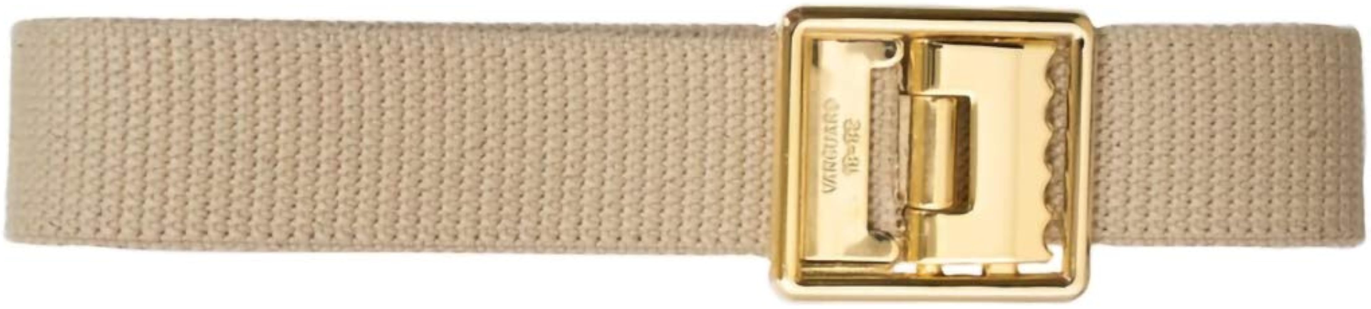 Amazon | VANGUARD アメリカ海兵隊ウェブベルト 24Kバックル付き