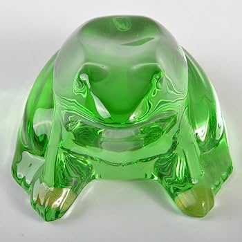 Amazon.co.jp: Baccarat バカラ カエル 置物 ペーパーウェイト Y R6977