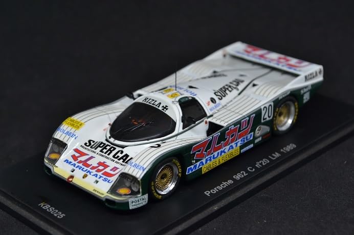 Amazon.co.jp: SPARK 1/43 962 C #20 LM 1989 スパーク ポルシェ 962C