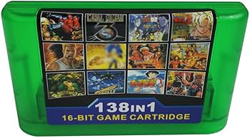Amazon.com: 138in1 Game Cartridge for Sega - Genesis 16 bit Game