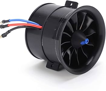 Amazon | PowerFun 電子ダクテッドファン 70mm 11ブレードダクトファン