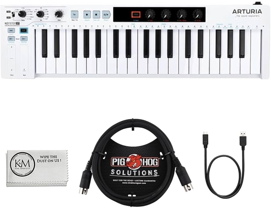 Amazon.com: Arturia KeyStep 37 MIDI Keyboard Controller and