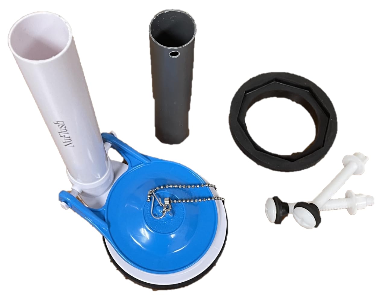 Toto THU129P-2A Flush Valve Replacement with Nut & Flapper for 774